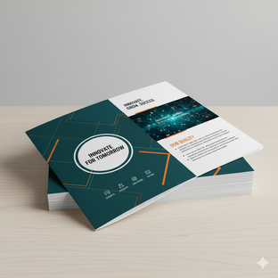 Direct Mail Flyers and Brochures Uncoated