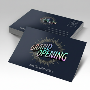 Dual Raised Postcards