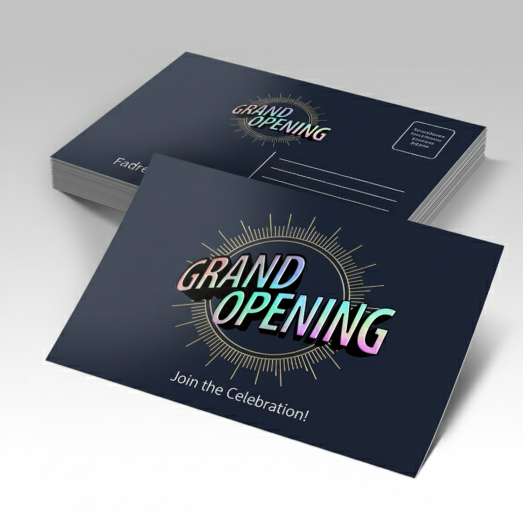 Dual Raised Postcards