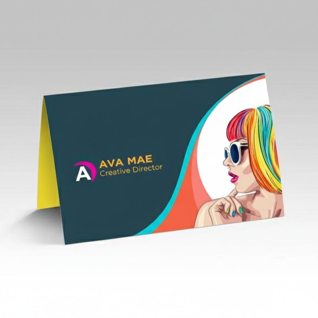 Fold-over Business Cards