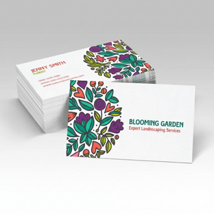 Linen Uncoated Business Cards