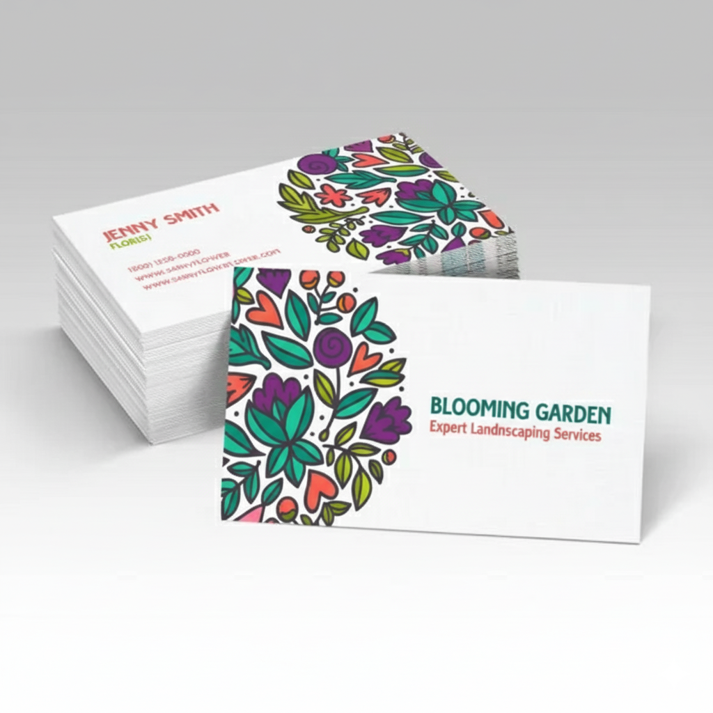 Linen Uncoated Business Cards