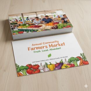 Linen Uncoated Postcards