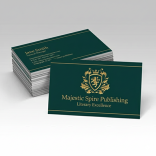 Raised Foil Business Cards