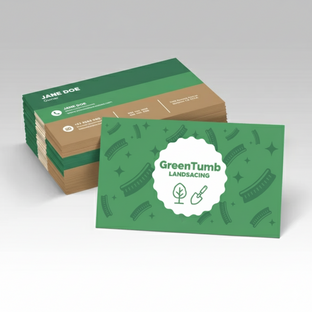 Suede Business Cards