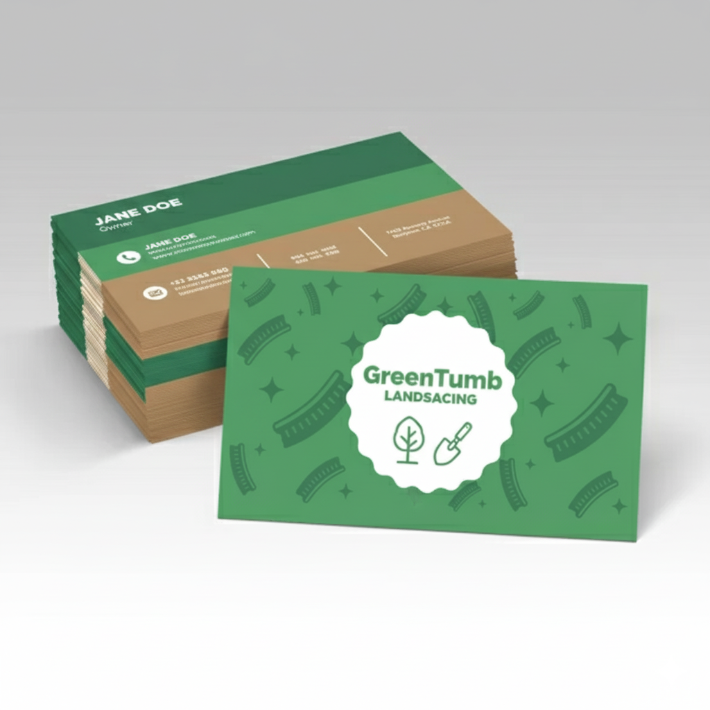 Suede Business Cards