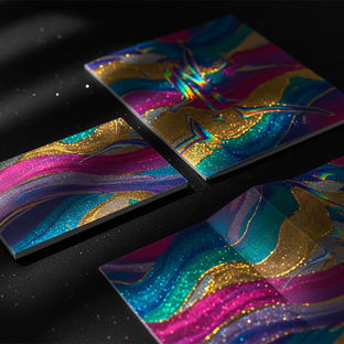 Akuafoil Greeting Cards