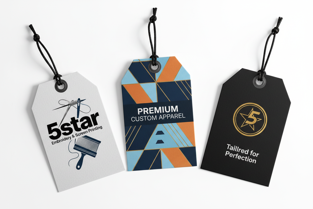 5star Custom Hang Tags