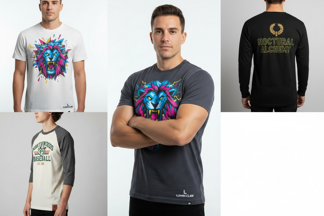 All T-Shirt Styles Showcase