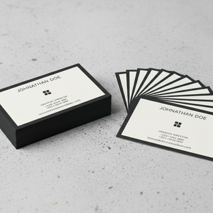 Black Edge Business Cards