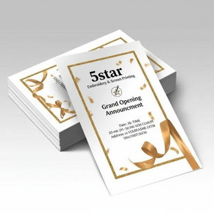 Standard Announcement Cards