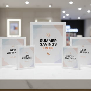 Foam Core Counter Cards