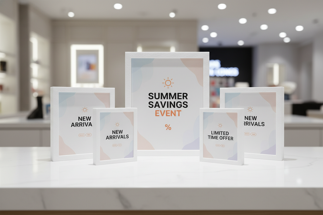 Foam Core Counter Cards