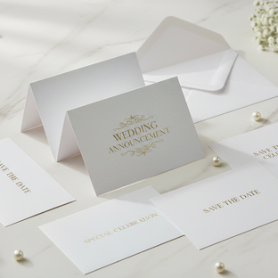 Pearl Announcement Cards