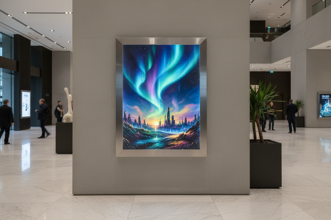 Premium Backlit Poster Display