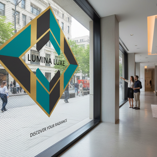 See-Through Perforated Window Vinyl Graphic