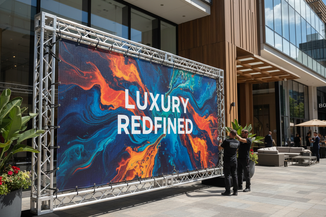 Scrim Vinyl Banners
