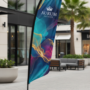 Single and Double Sided Teardrop Flags