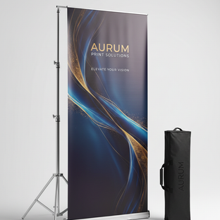 Telescopic Backdrop Banner Stands