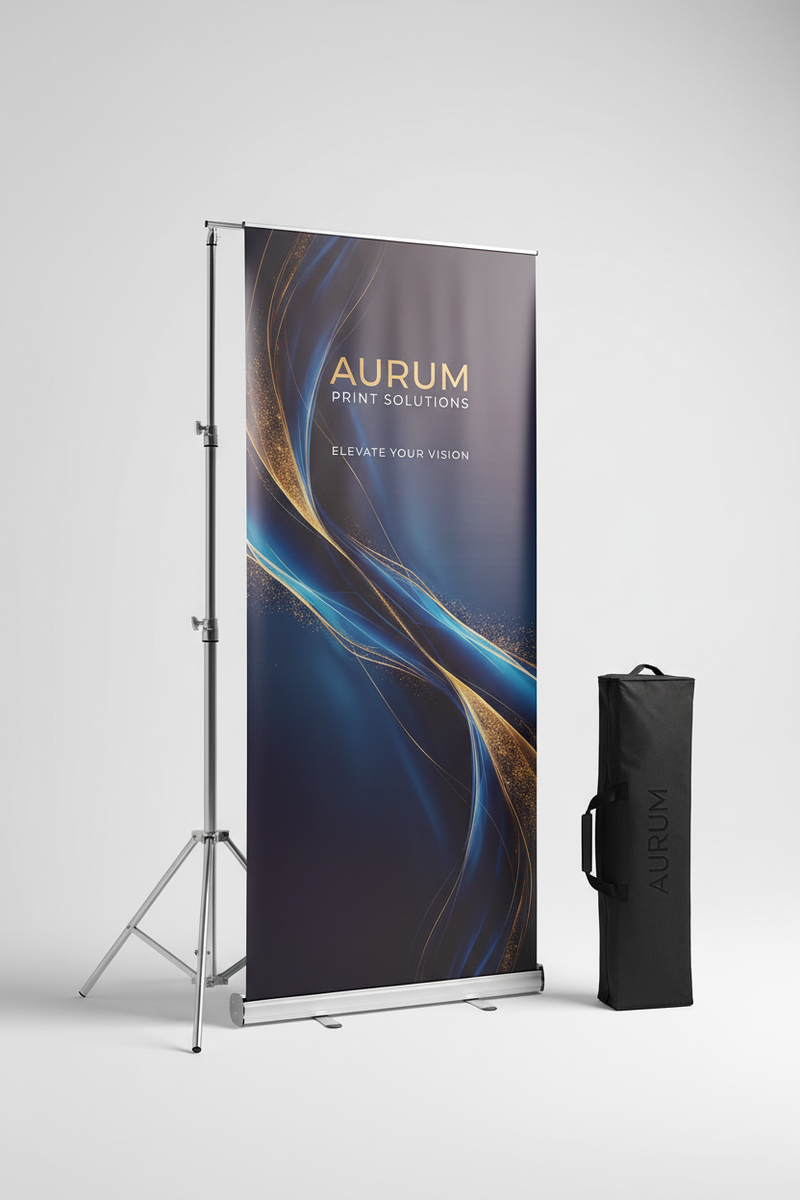 Telescopic Backdrop Banner Stands