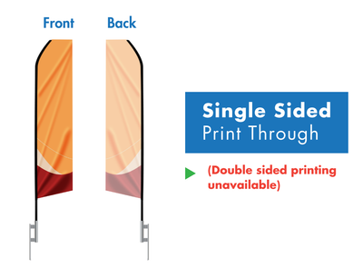 Econo Feather Flag Single Side