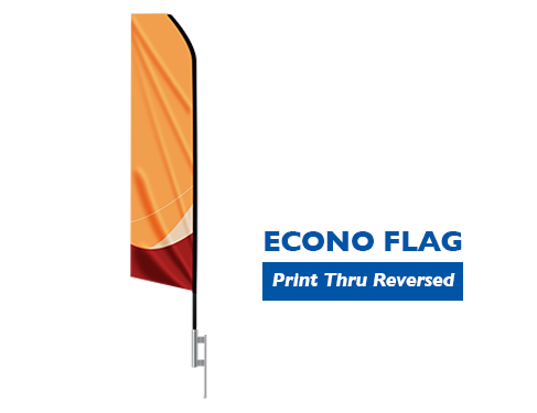 Econo Feather Flag Single Side