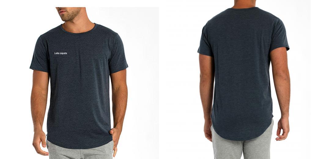 Men's Fitted Long T-Shirt